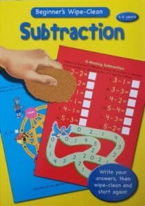 Subtraction (Beginner's Wipe-Clean 3-5 yrs)