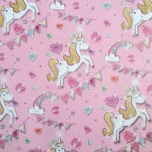 Cart 8 gift wrap unicorns