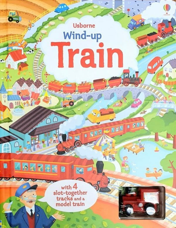Wind-up Train Book (Hardcover)