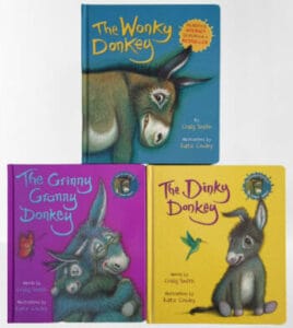 The Wonkey Donkey Book Set (3 Hardback Books)