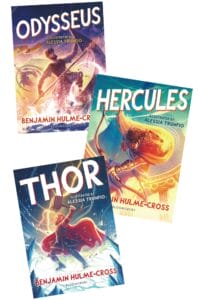 Set of 3 Mythical Heroes High-Low Books for Struggling & Reluctant Readers (Paperbacks)