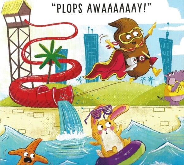 Superpoop - Picture Book (Paperback) -Internal Image