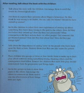 Hippo Owns Up - A Book About Telling the Truth (Behaviour Matters) - Notes for Parents and Teachers