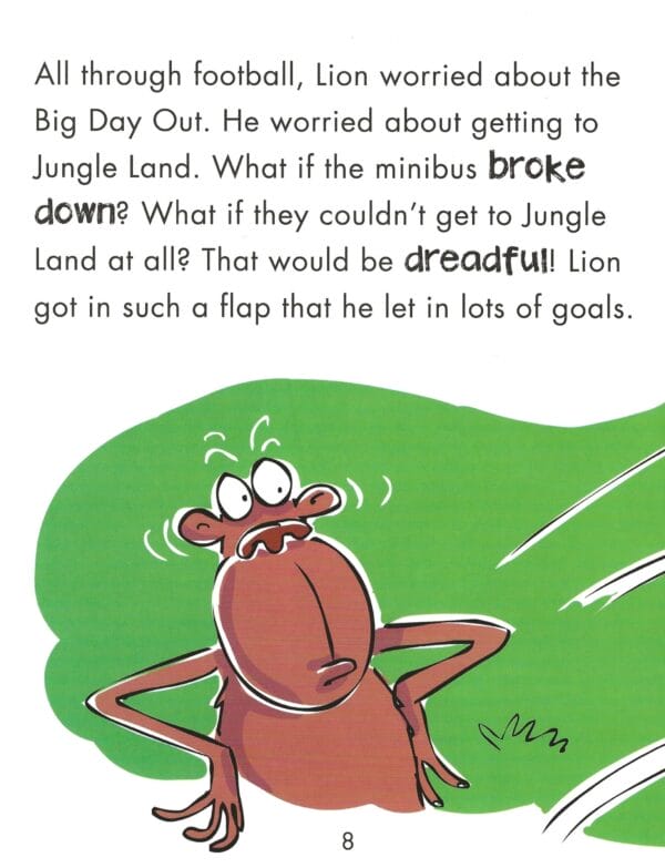 Lion's in a Flap - A Book About Feeling Worried (Behaviour Matters)