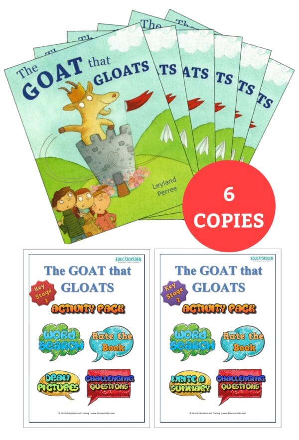 The Goat that Gloats: 6-Book Guided Reading Pack (With Downloadable After-Reading Activities)