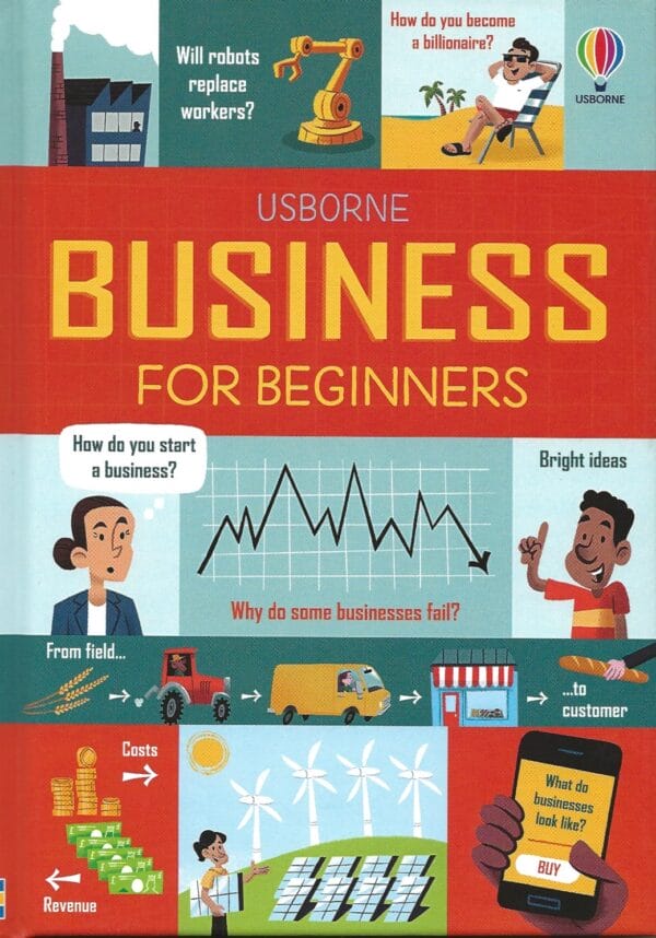 Business for Beginners (Hardback) 1 business for beginners front page
