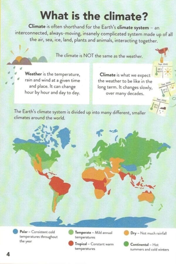 Climate Change for Beginners (Hardback) -Internal3